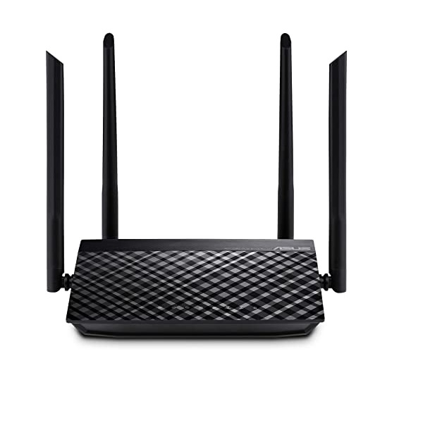 Router 4 Antena externa Transmitir Recibir Tecnología MIMO 2,4 GHz 2, 5 GHz 2 Enthernet RT-AC1200_V2