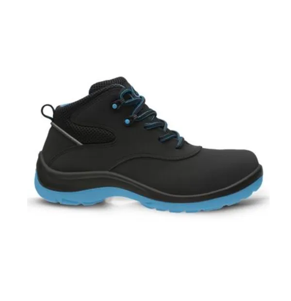 Calzado De Seguridad Adv Negro/aqua Riverline