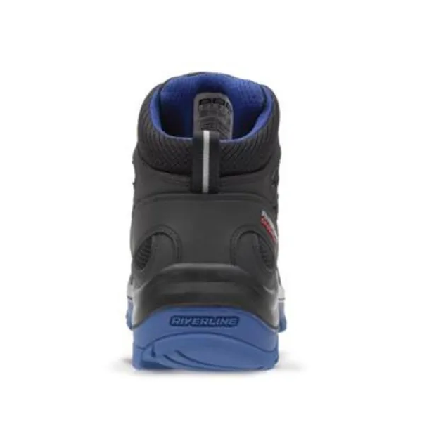 EGY 15P Calzado de seguridad Negro-Azul RIVELRINE