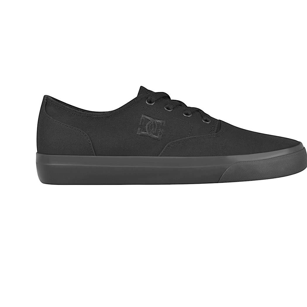 Tenis Para Hombre DC Shoes Flash 2 TX Negro De Lona