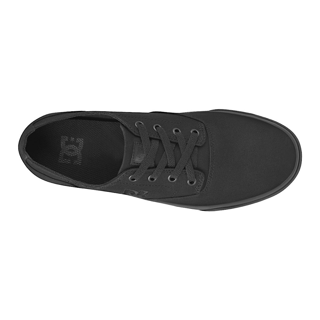 Tenis Para Hombre DC Shoes Flash 2 TX Negro De Lona
