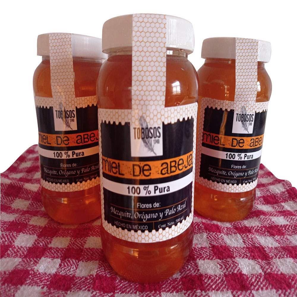 MIEL de ABEJA, Tobosos1740, Virgen (100% Pura), 700g (500 ml)