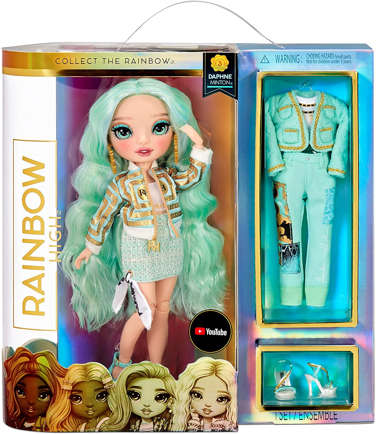 Muñeca Rainbow High Daphne Minton 2 Outfits