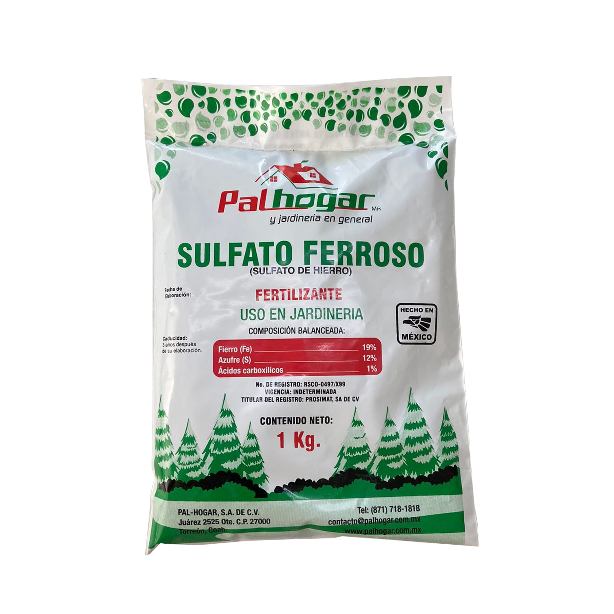 Sulfato Ferroso 1 Kg