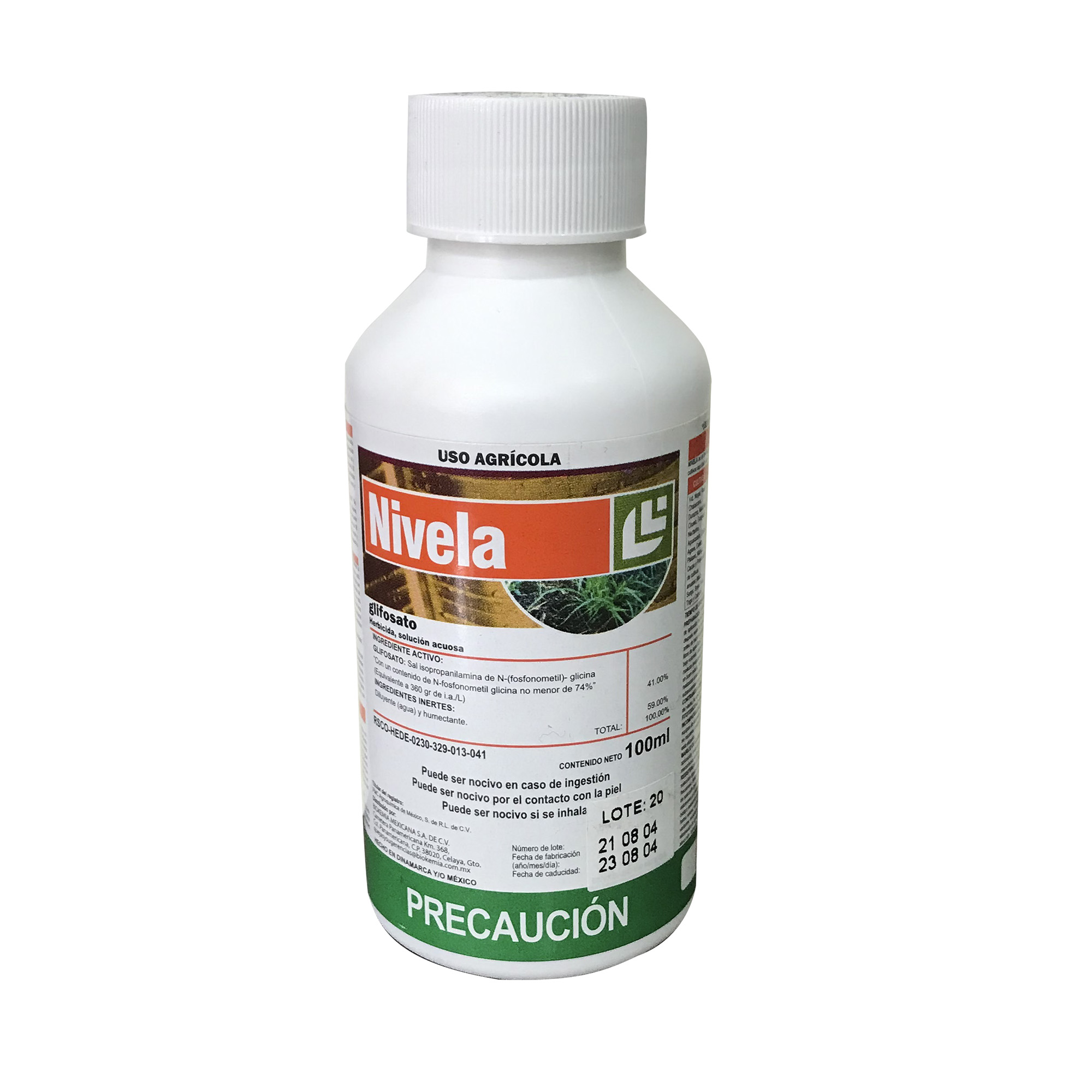100ml Glifosato Control Malezas, Hierba Nivela