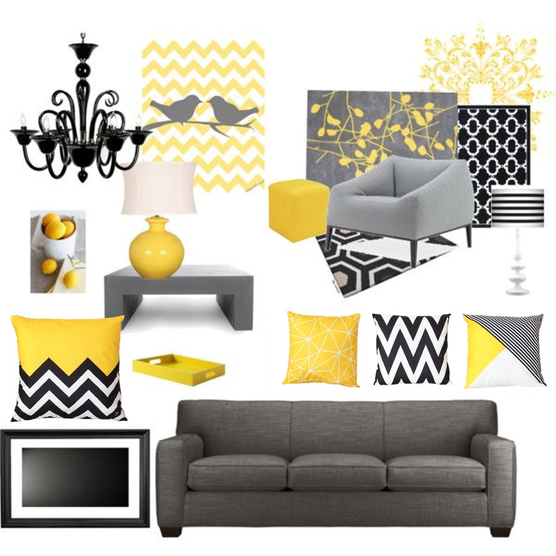 Funda para Cojín Decorativo Geométrico Nórdico, Amarillo Modelo No.2