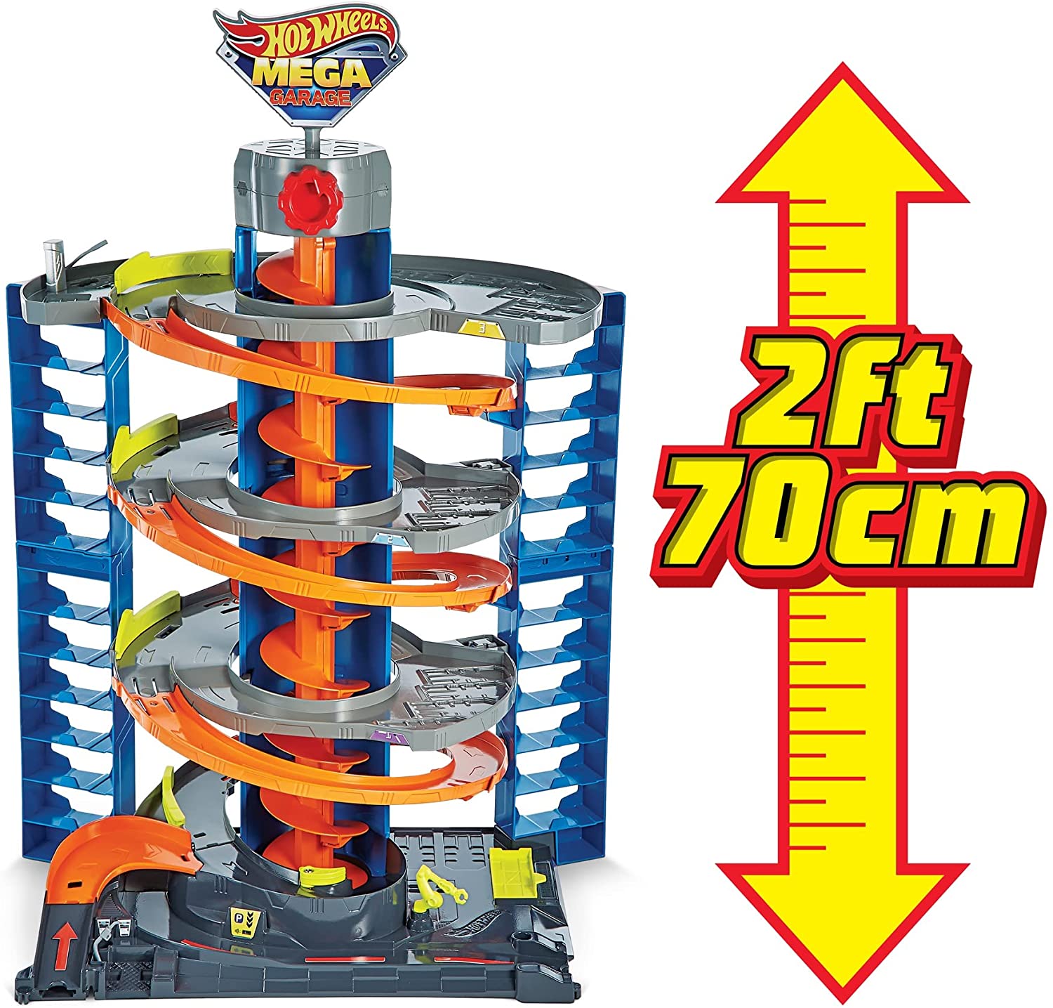 Hot Wheels City, Mega Garage Pista De Juguete