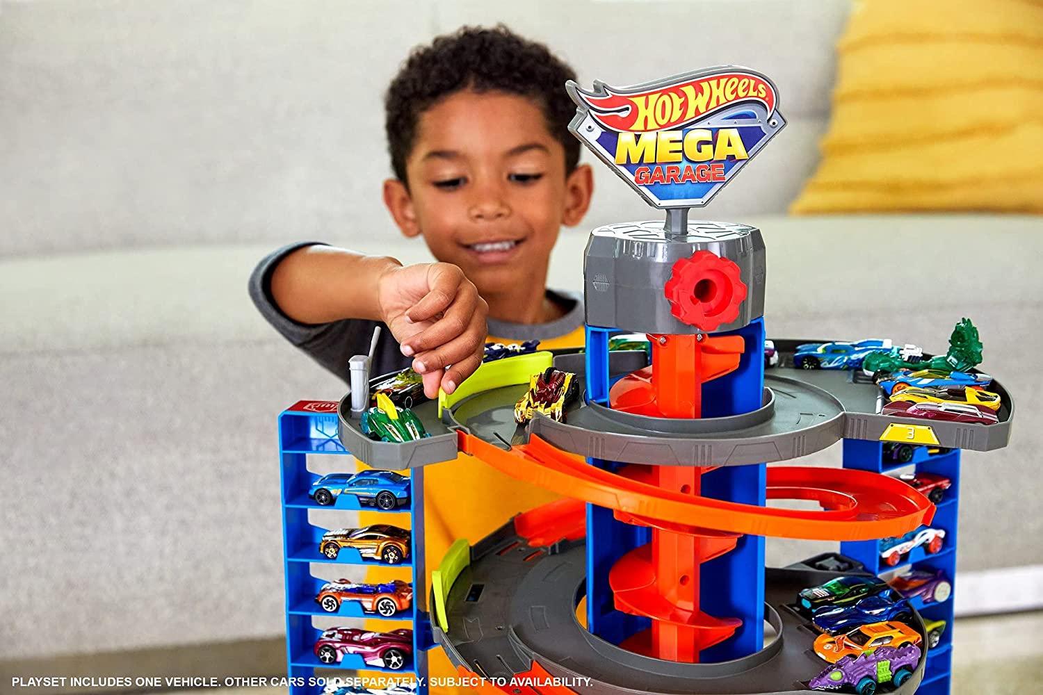 Hot Wheels City, Mega Garage Pista De Juguete