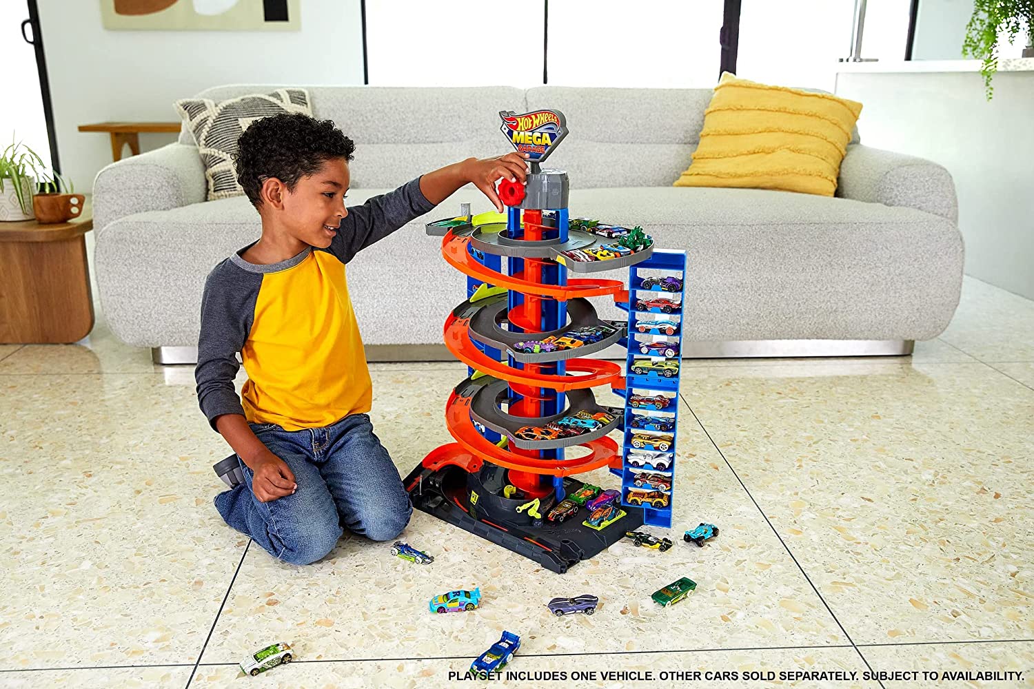 Hot Wheels City, Mega Garage Pista De Juguete