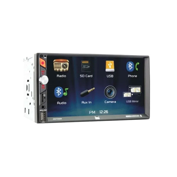 Auto Estereo De Pantalla Doble Dual Con Mirror Link Dm70mir