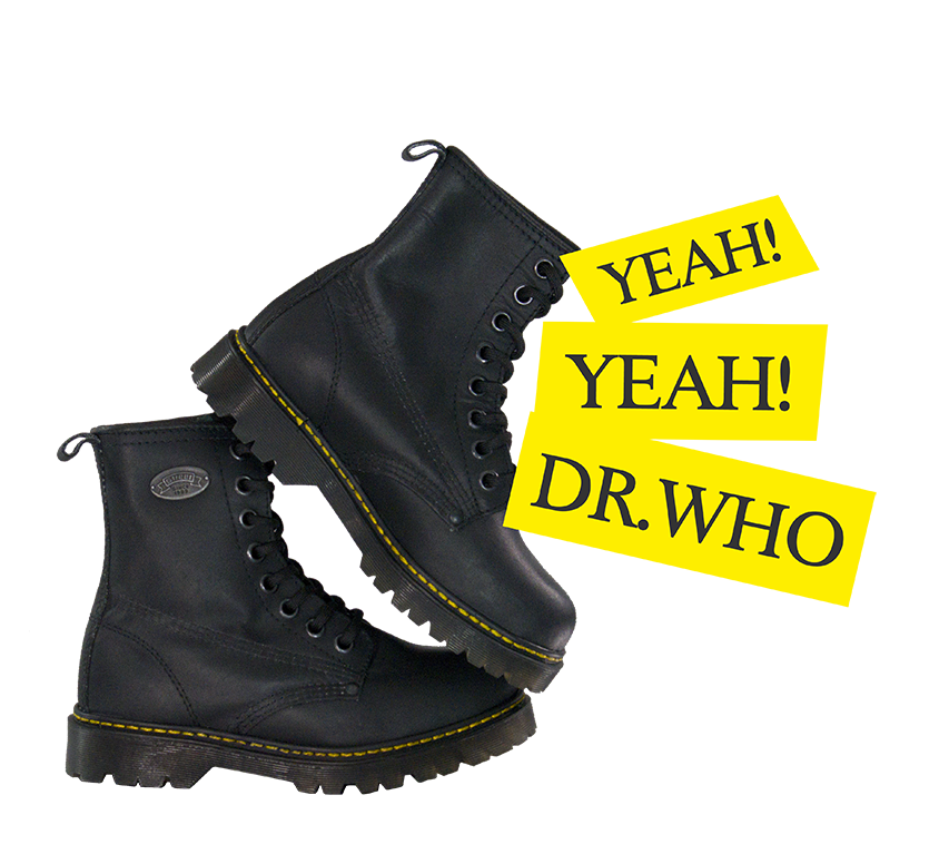 Botas Militar Piel Joven Chopper Negras Clasicas Hombre Mujer Chavo Chava Moda