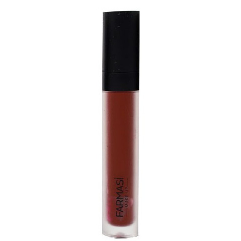 Labial Mate Super Star Vino by Farmasi Color Intenso 8 Horas