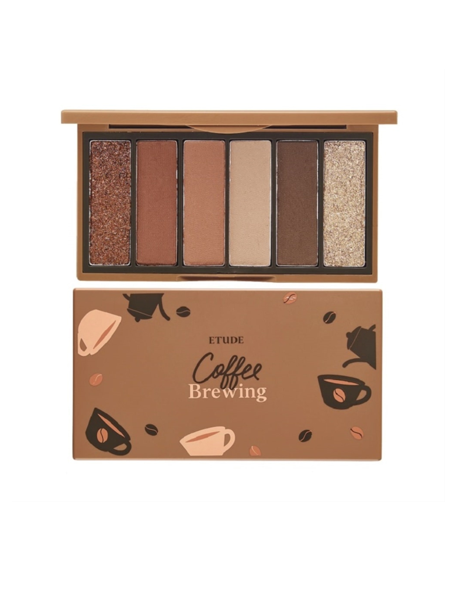 Mini Paleta Sombras Etude House Play Color Eyes Maquillaje Coffee Brewing