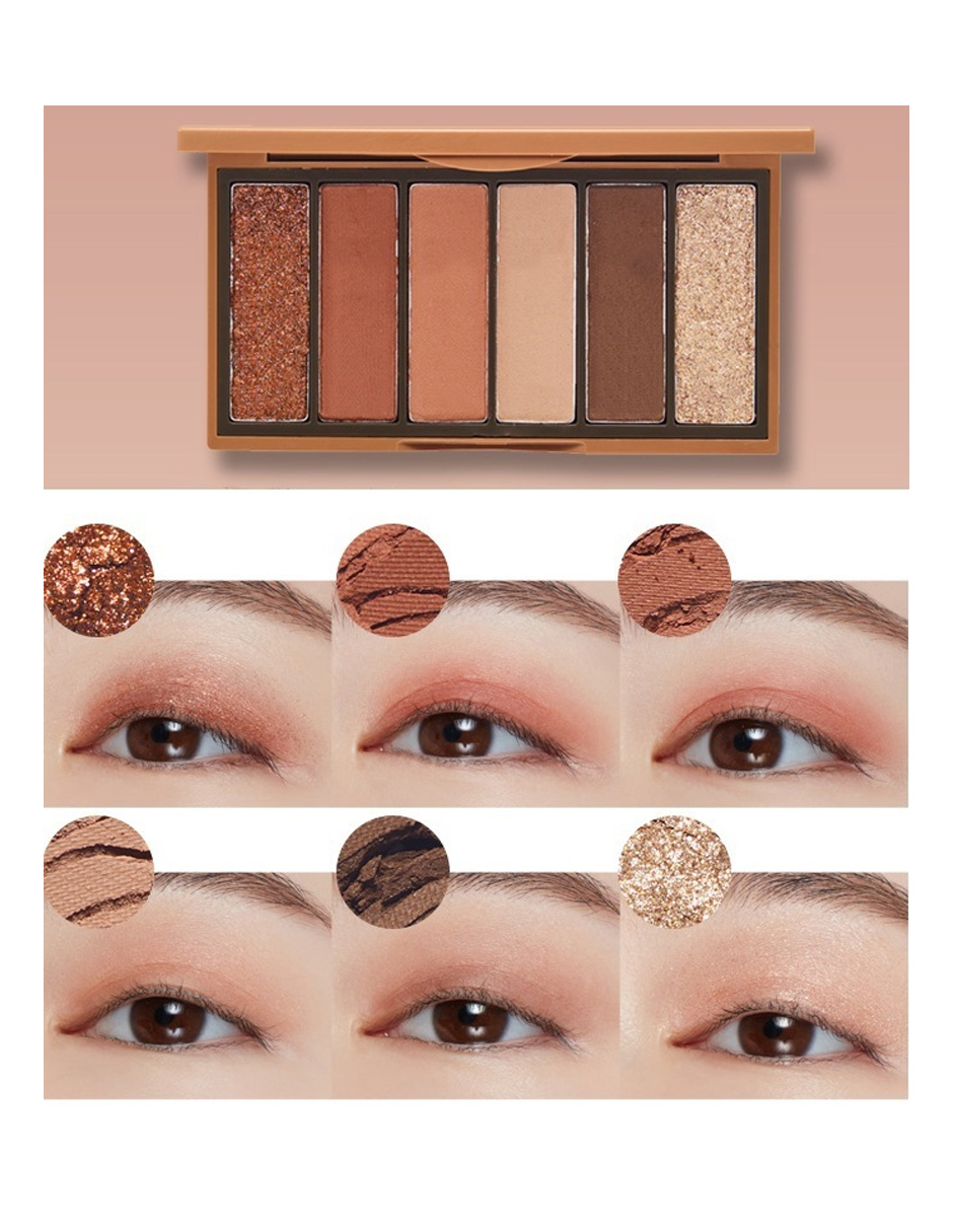 Mini Paleta Sombras Etude House Play Color Eyes Maquillaje Coffee Brewing