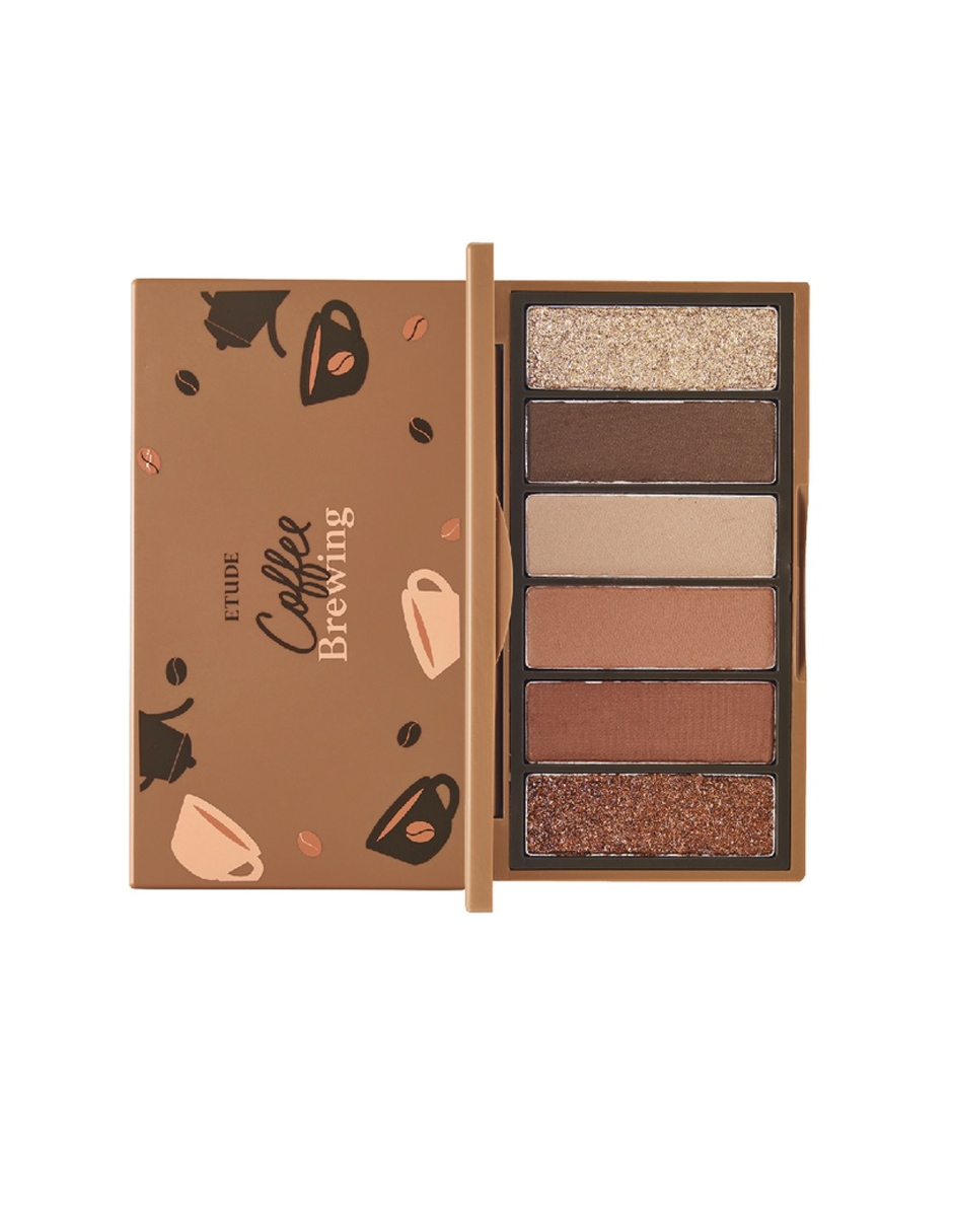Mini Paleta Sombras Etude House Play Color Eyes Maquillaje Coffee Brewing