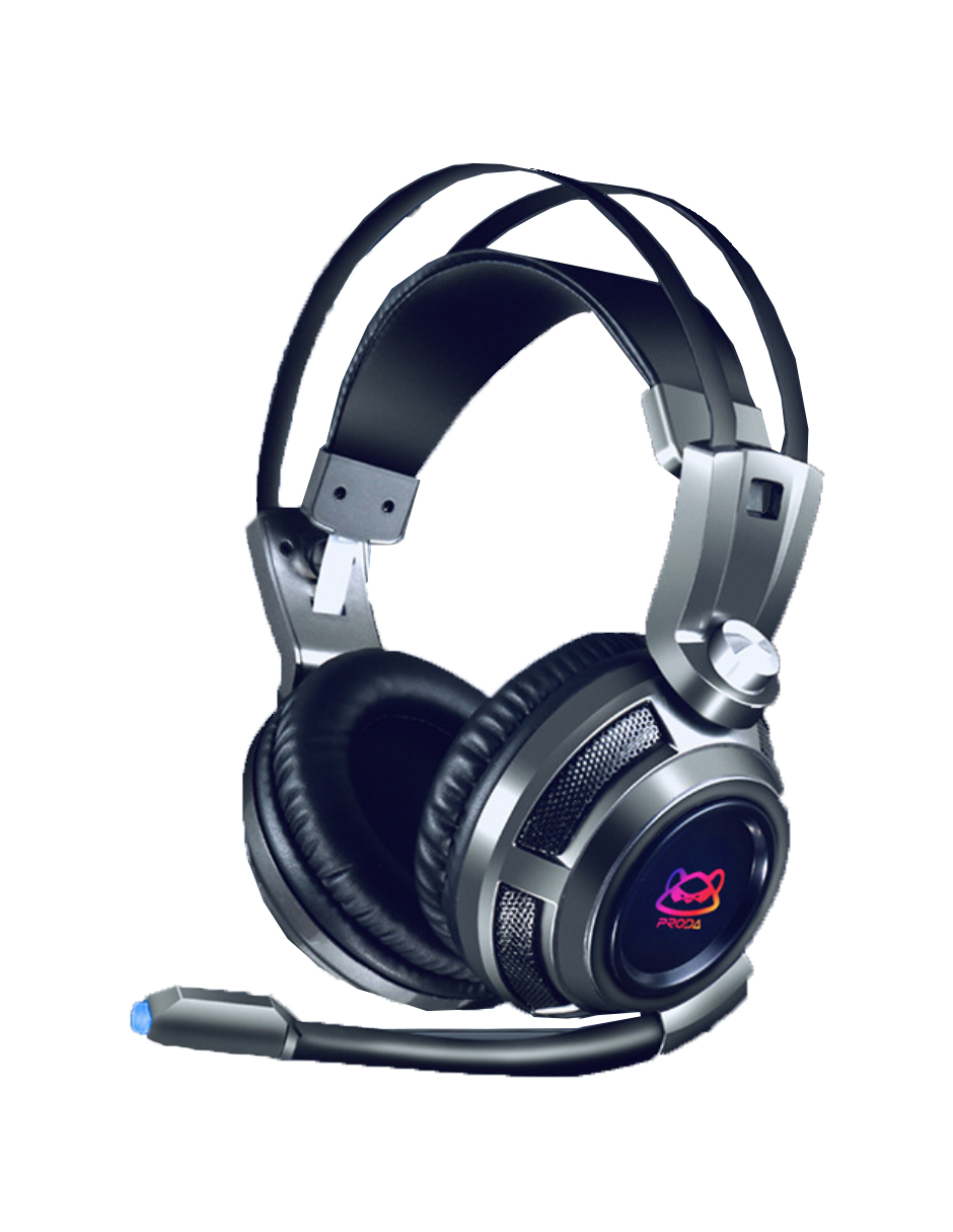 Audífonos Auriculares Gamer Binaurales Gris PD-BH700 Remax