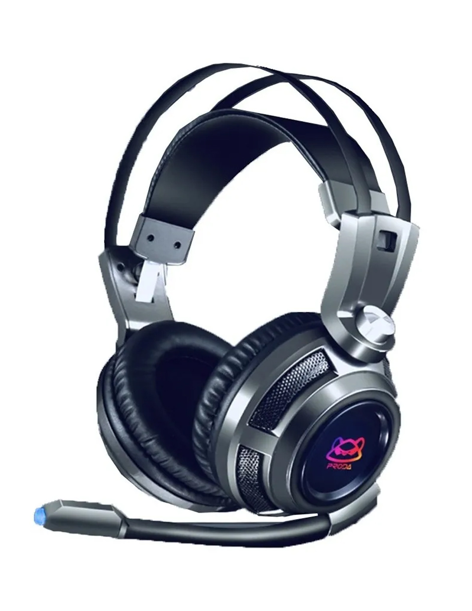 Audífonos Auriculares Gamer Binaurales Gris PD-BH700 Remax