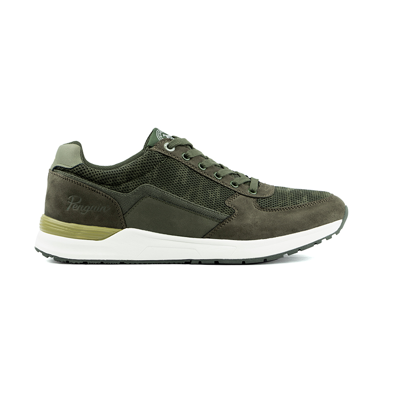 Tenis Original Penguin Hunter Style Verde Para Hombre
