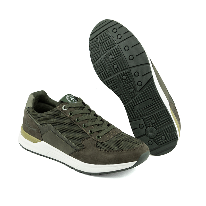 Tenis Original Penguin Hunter Style Verde Para Hombre