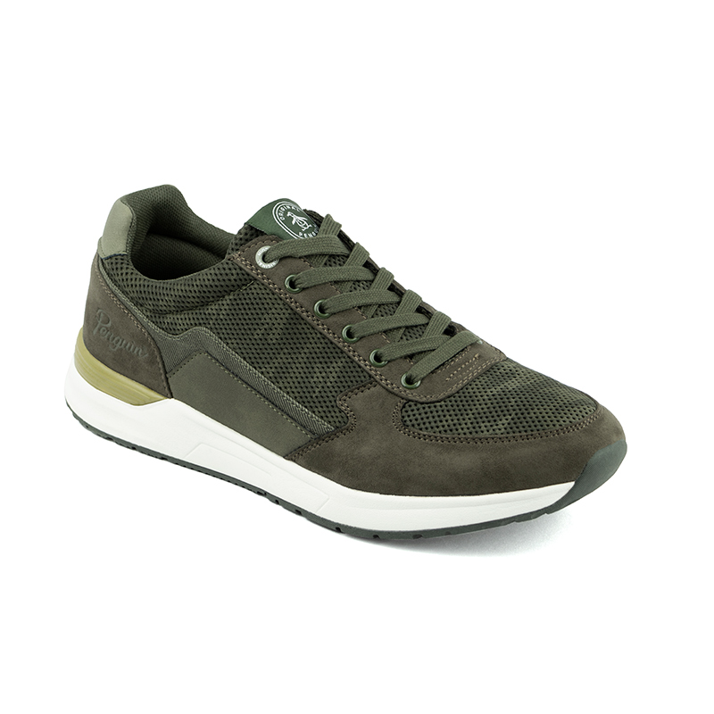 Tenis Original Penguin Hunter Style Verde Para Hombre