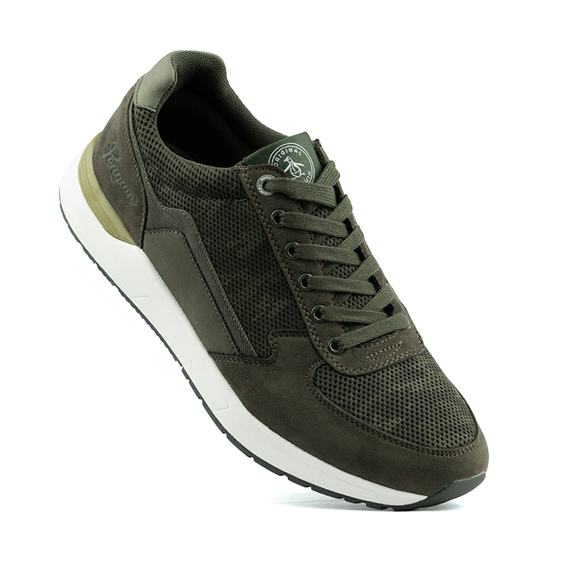 Tenis Original Penguin Hunter Style Verde Para Hombre