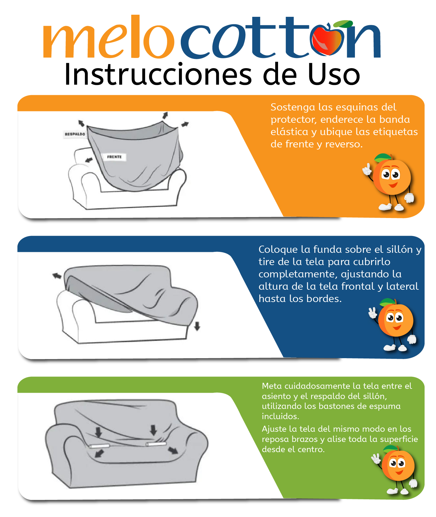 Cubre Sala Ajustable Stretch Fit Elástico 3 Piezas Perla