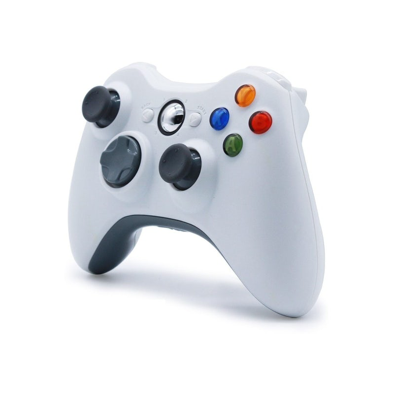 CONTROL BLANCO INALAMBRICO COMPATIBLE CON XBOX 360	