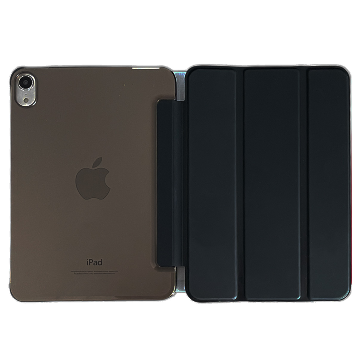 Funda Inteligente Para iPad Mini 6 + Cubierta Trasera Negra