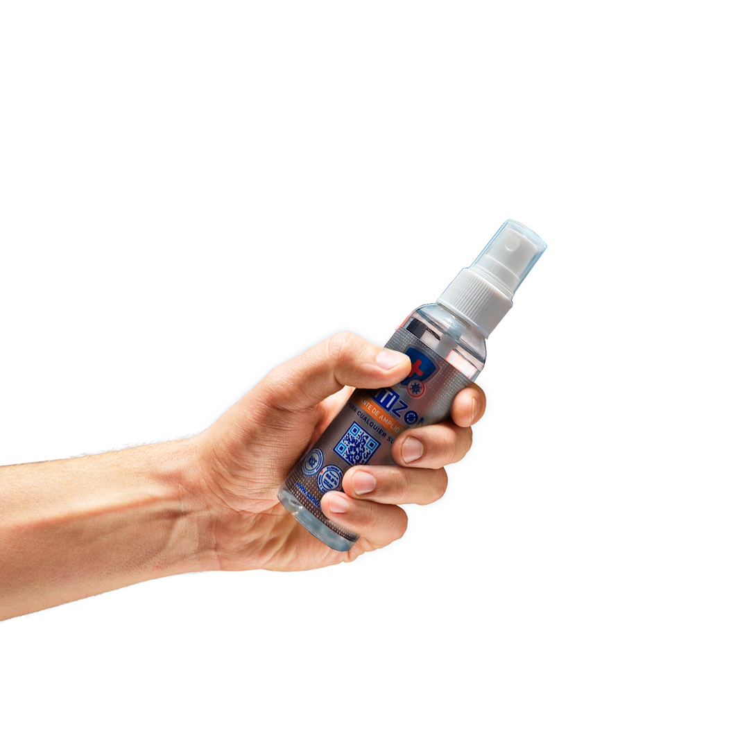 Desinfectante Portátil 60 ml Sanitizone (12 Piezas)