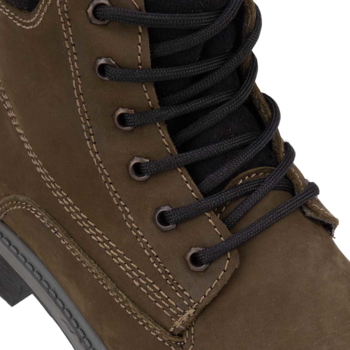 Botas tipo heavy marca Kebo para hombre, color verde, mod. 951855