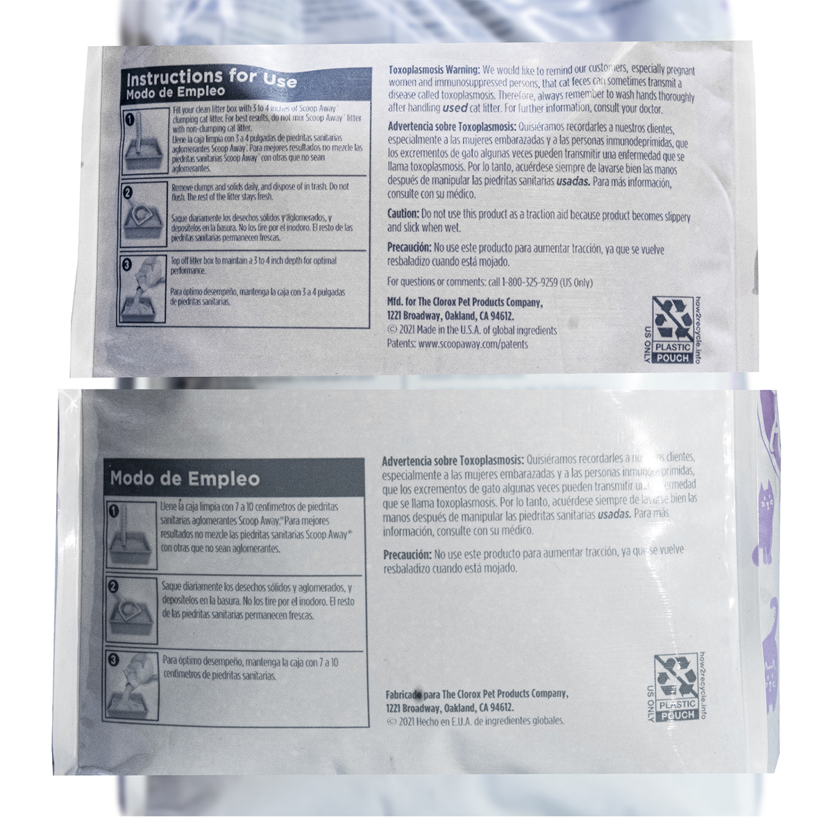 Arena Para Gato Aglutinante Quita Olores Scoop Away® 4.75 Kg