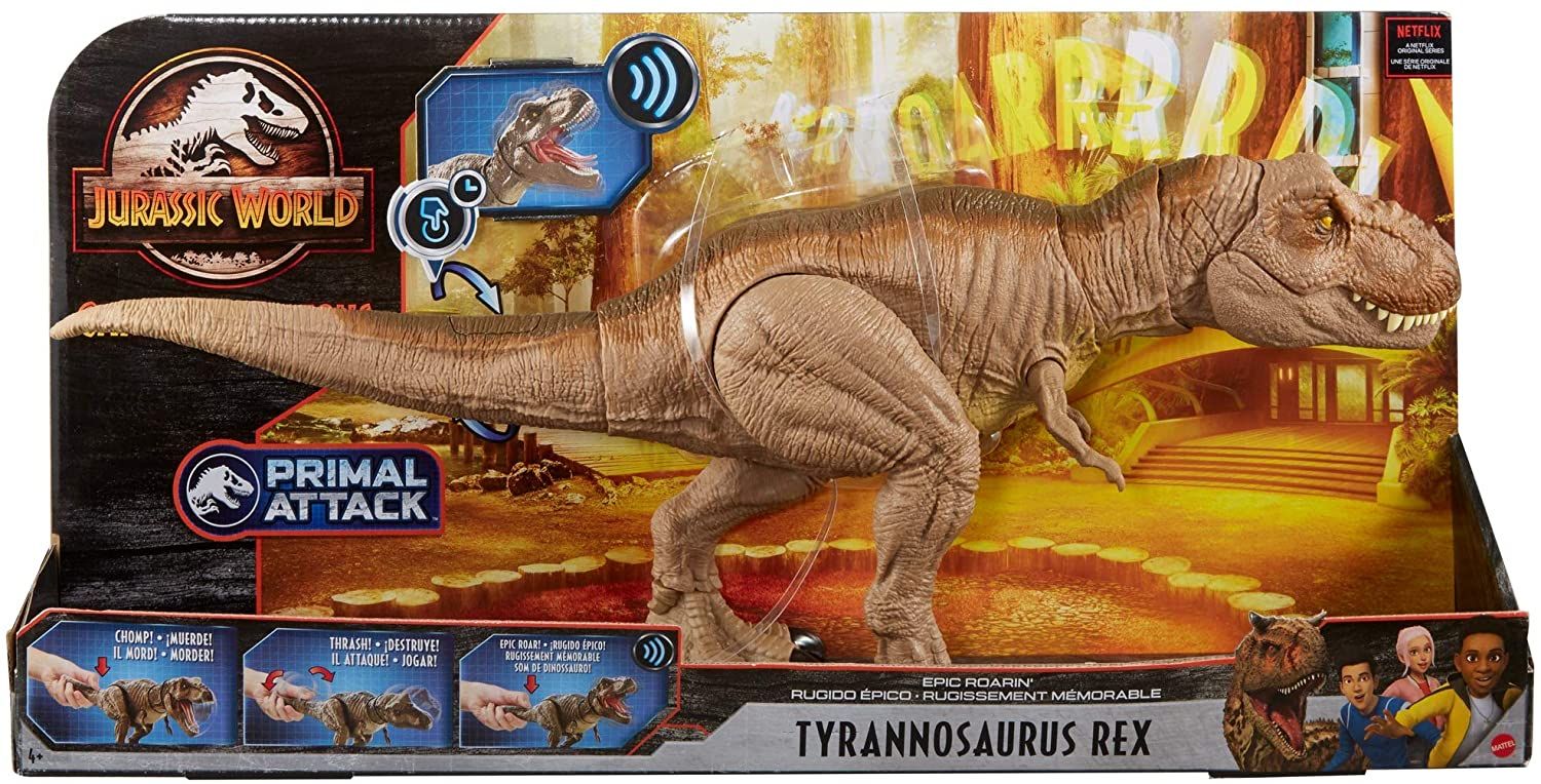 JURASSIC WORLD TREX RUGIDO ÉPICO