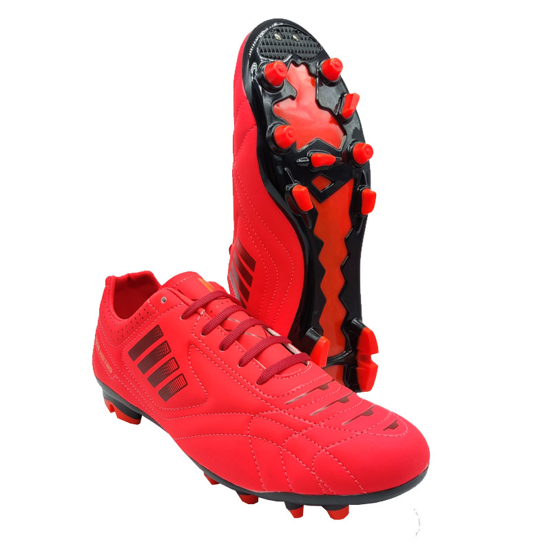Tenis Metro-E 426 Rojo Total Taquetes Futbol Soccer Unisex