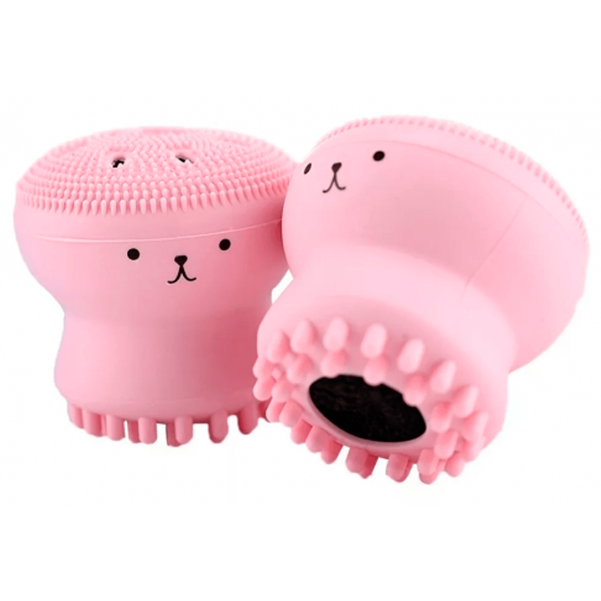 Cepillo Exfoliante Facial Silicona Puntos Negros Masajeador Cepillo Limpiador Facial