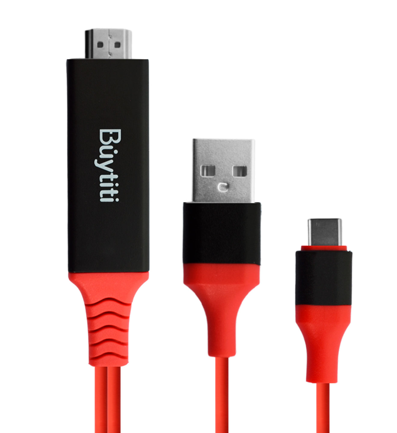 CABLE PARA PROYECTAR CELULAR EN PANTALLA, DE USB TIPO C A HDMI, TRANSMISION DE AUDIO Y VIDEO HD, 2K, 4K