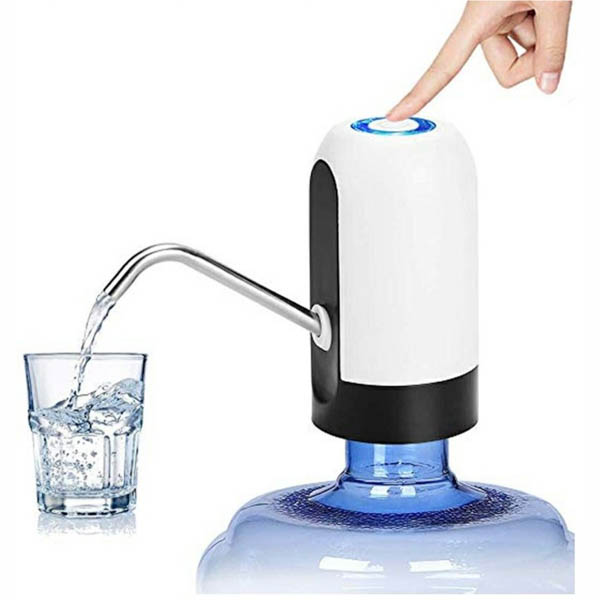 Dispensador De Agua Automatico Recargable Con Luz