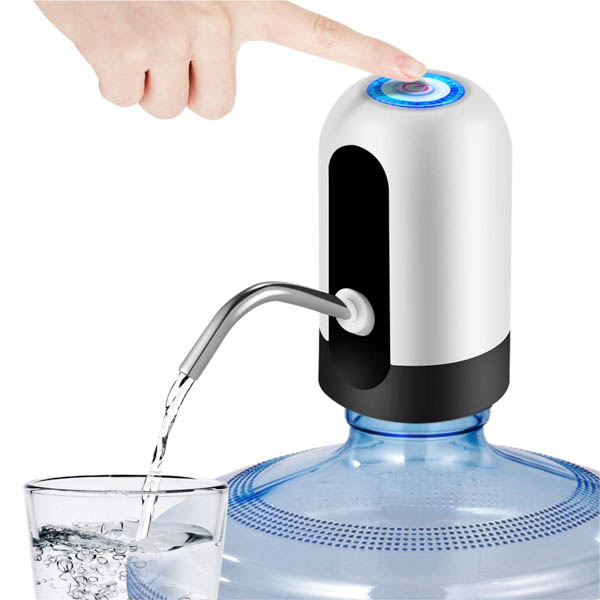 Dispensador De Agua Automatico Recargable Con Luz