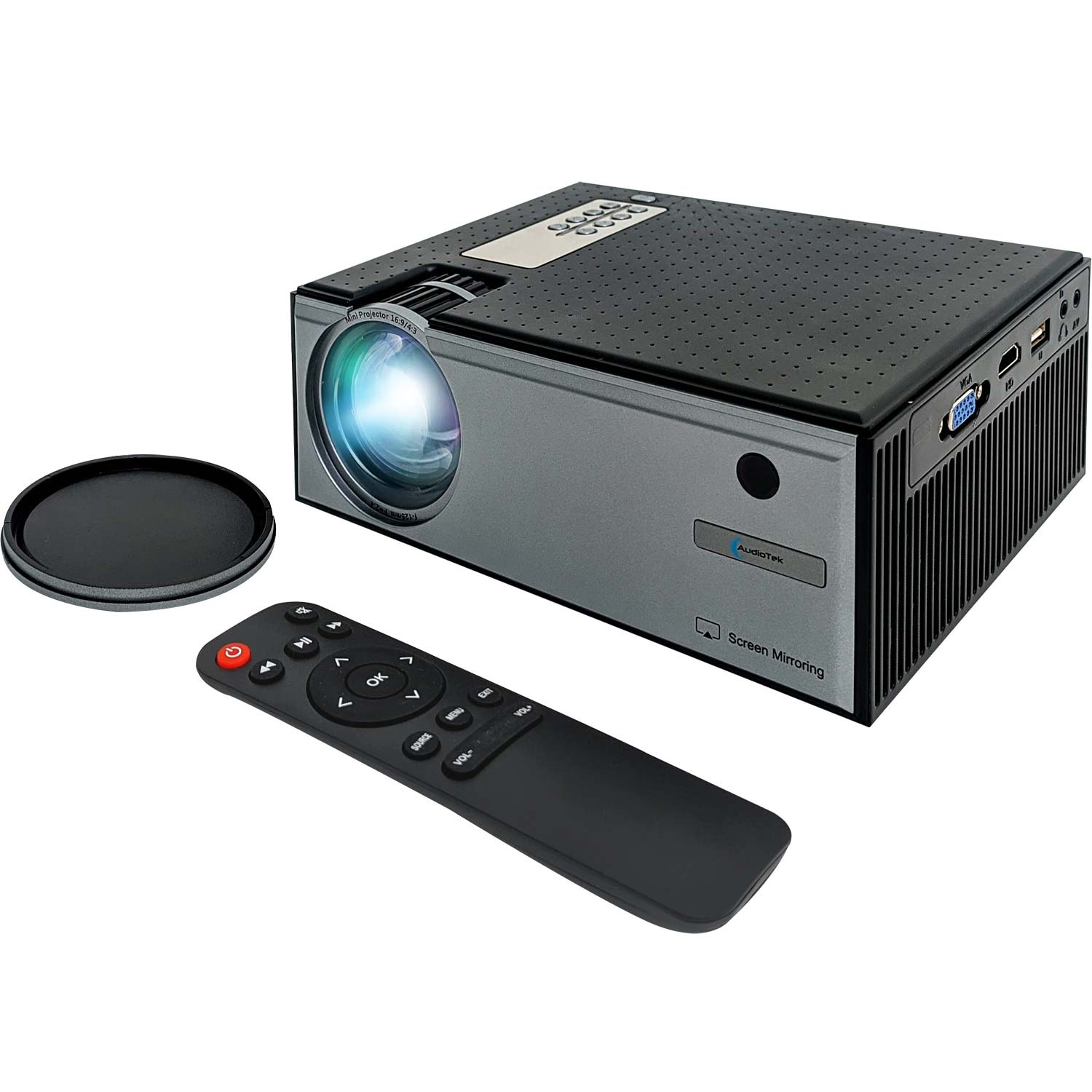 Mini Proyector Portatil Led 1080p HD 3500 Lumenes HDMI Usb  Wifi Vga 