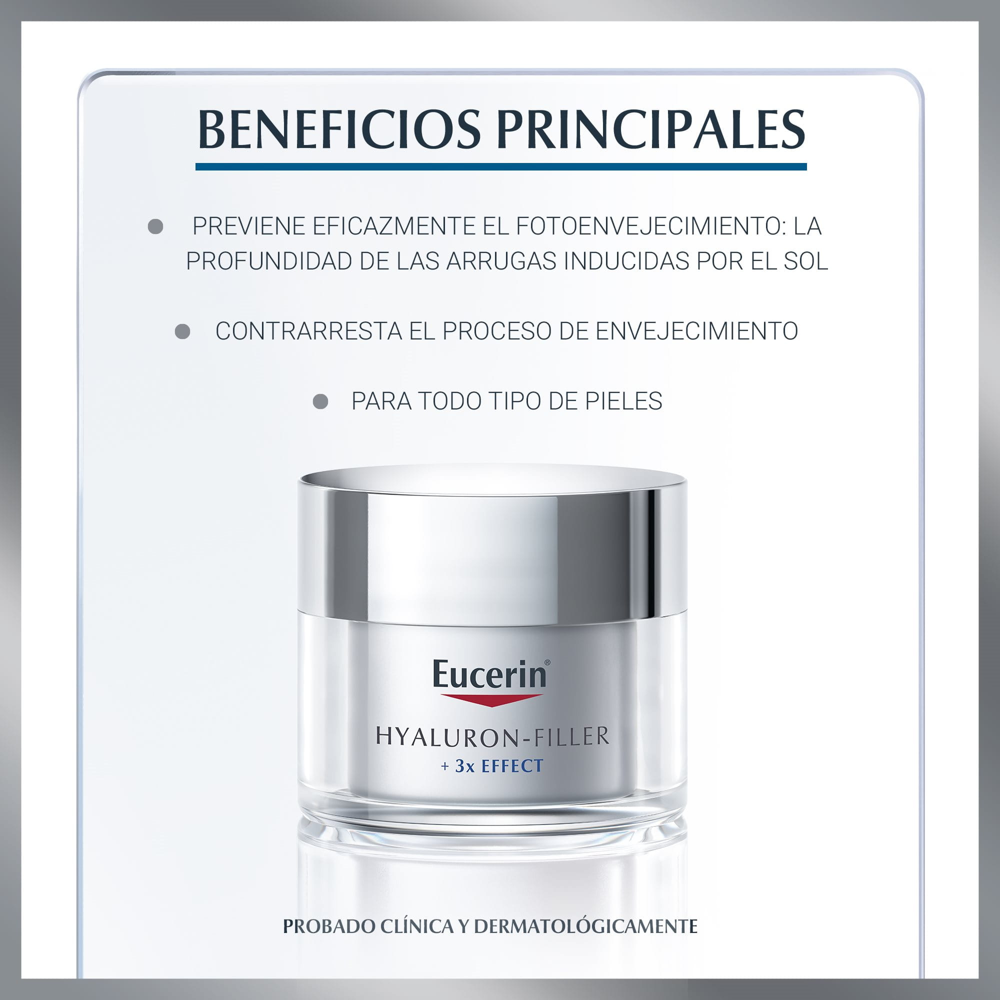 Hyaluron Filler Día FPS15 Crema Eucerin 