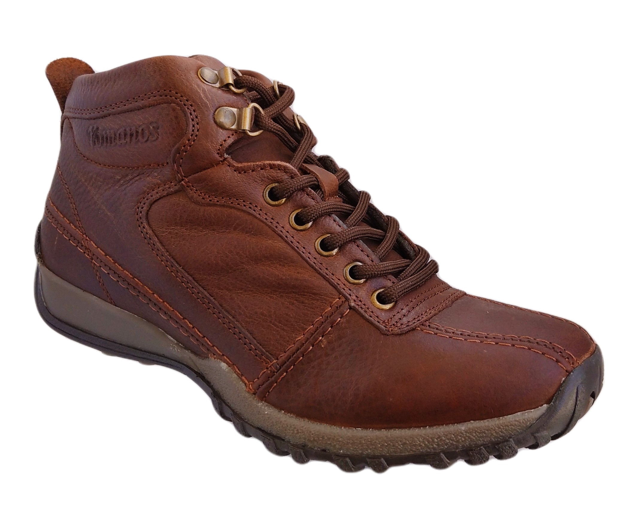 Bota Romanos De Piel Casual Cómoda Urbana Trabajo Moda 722