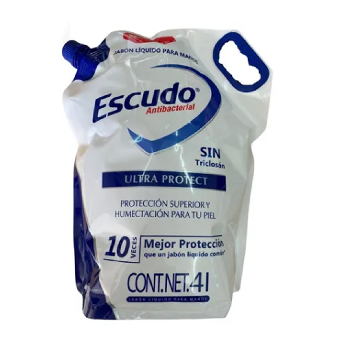 4 Litros De Jabón Líquido Antibacterial Para Manos Escudo CST - 663758