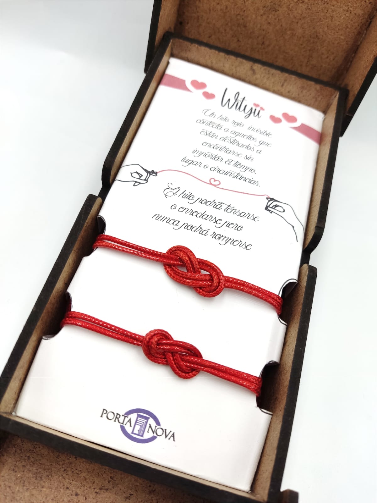 PULSERAS HILO ROJO PARA PAREJA