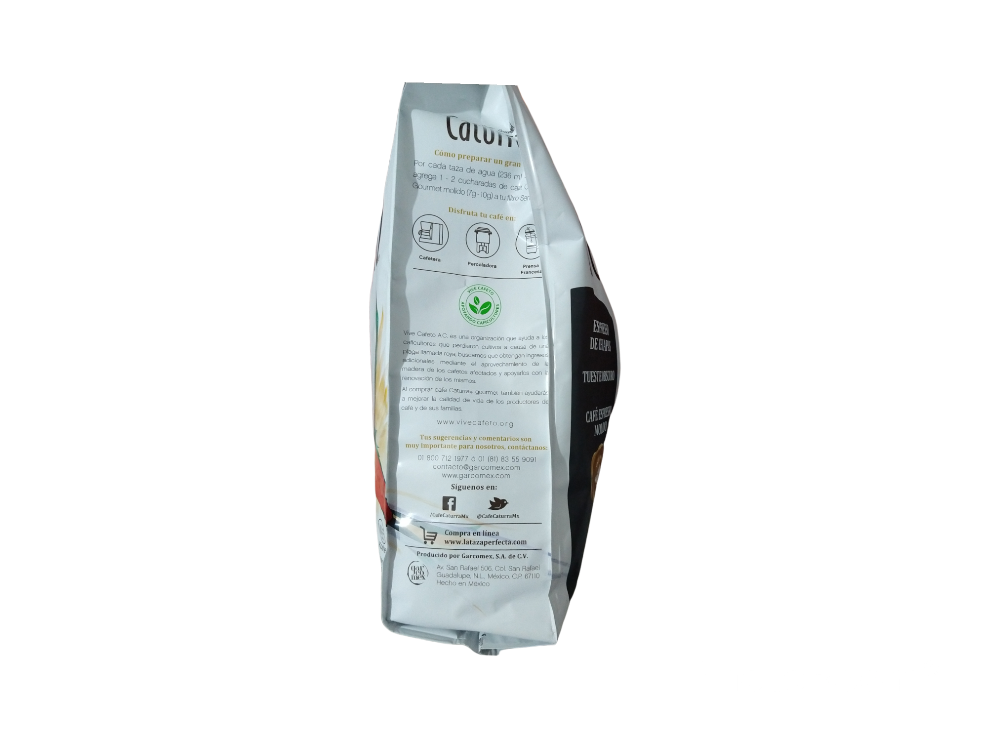 Café Caturra Molido Espresso 