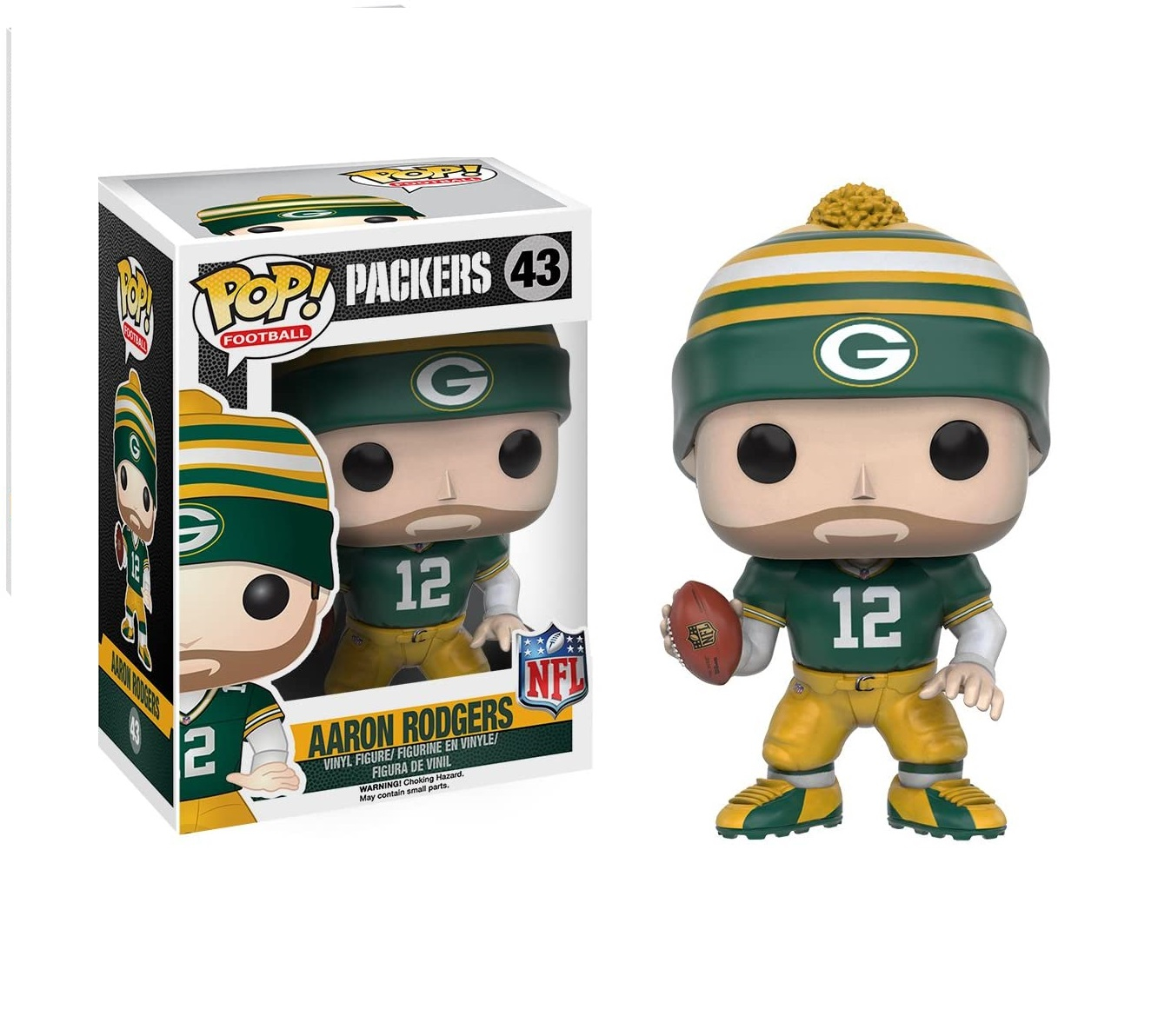 Funko Pop! Nfl Aaron Rodgers #43 Packers