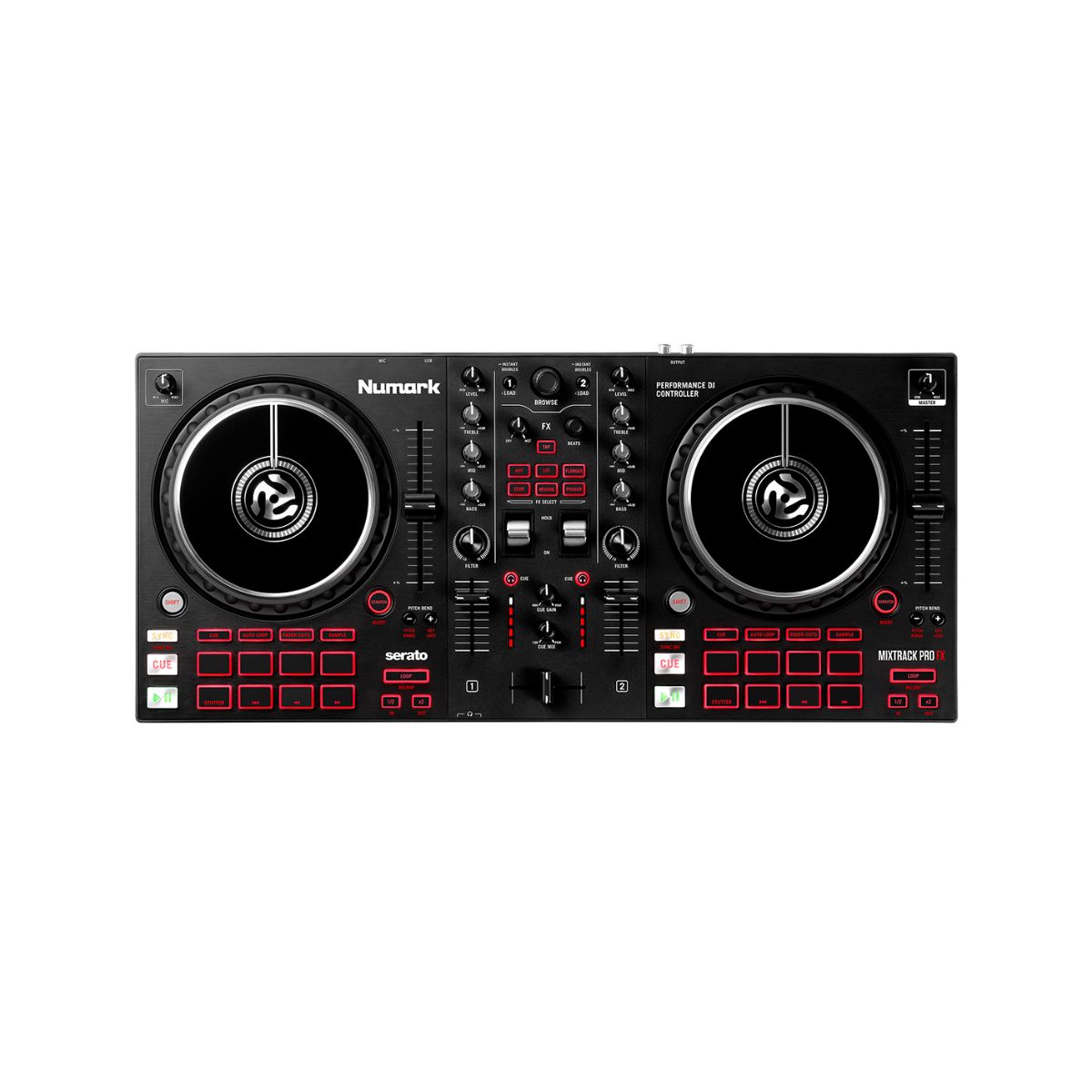 Controlador Numark Mixtrack Pro Fx De Dj De 2 Decks 