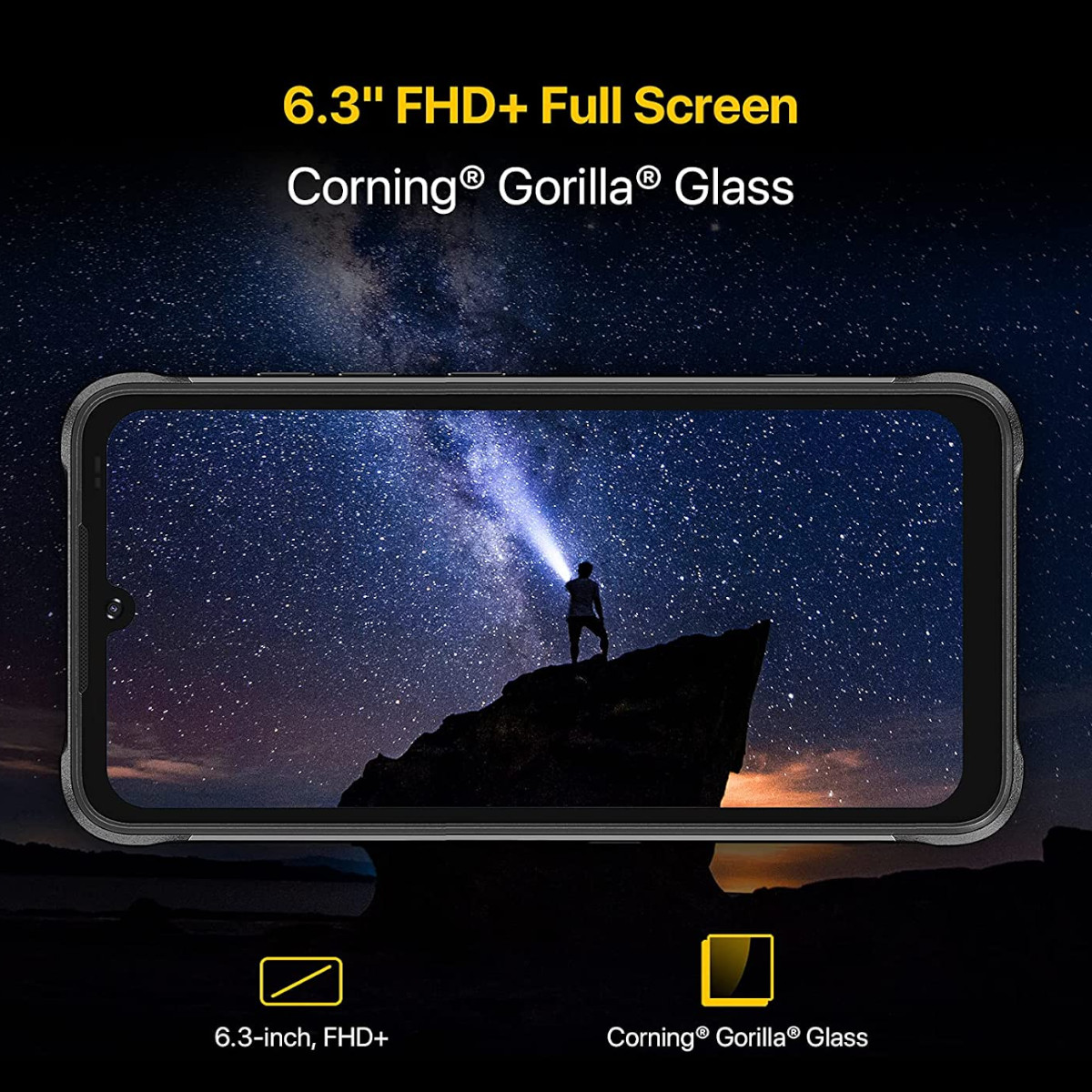 Celular Umidigi Bison Pro 128GB 8GB RAM Dual Global Gris