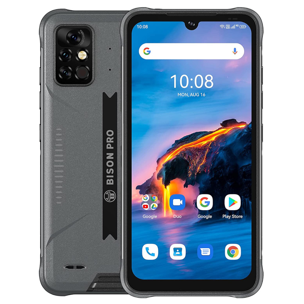 Celular Umidigi Bison Pro 128GB 8GB RAM Dual Global Gris