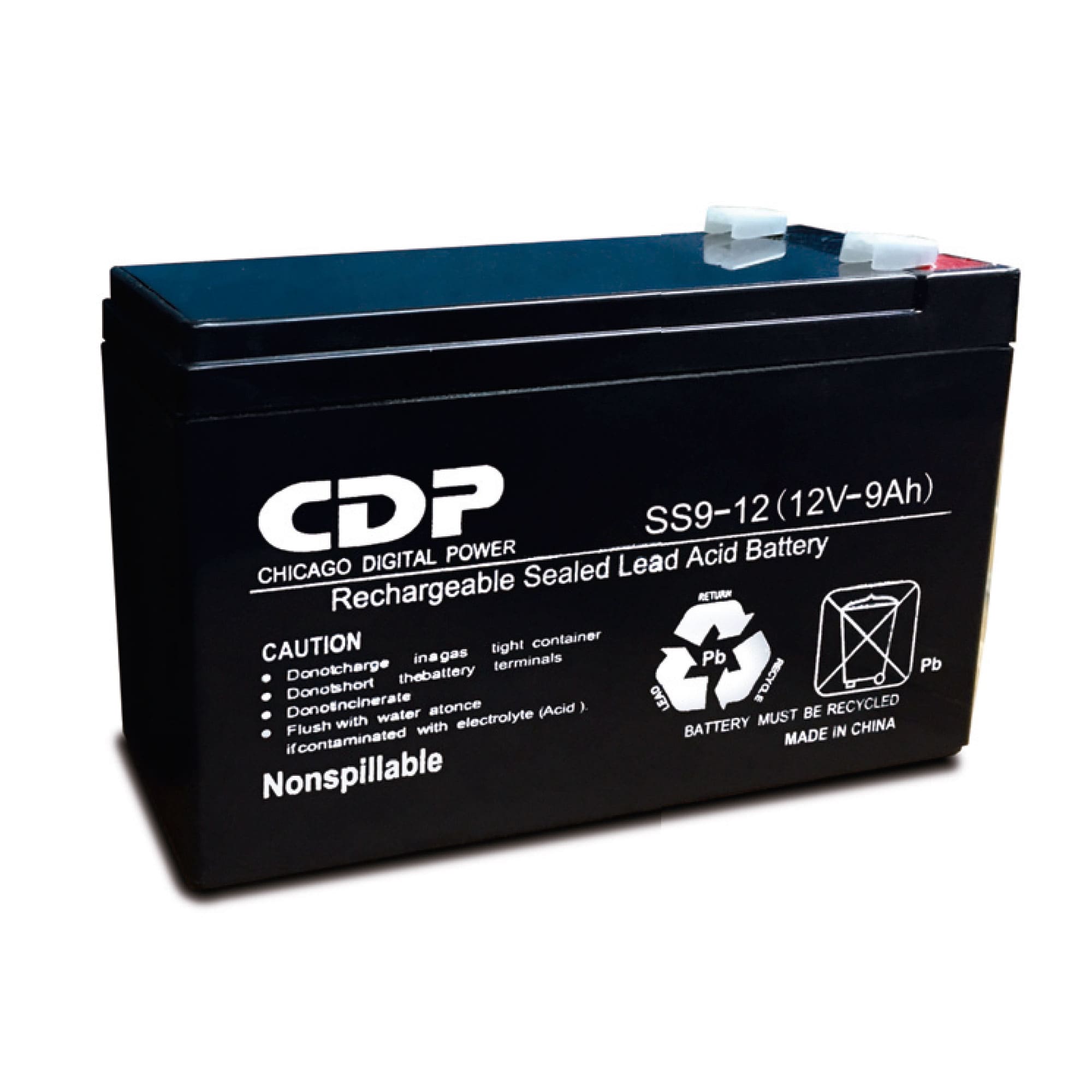 Batería CDP de 12V-9AH, de reemplazo para Nobreak