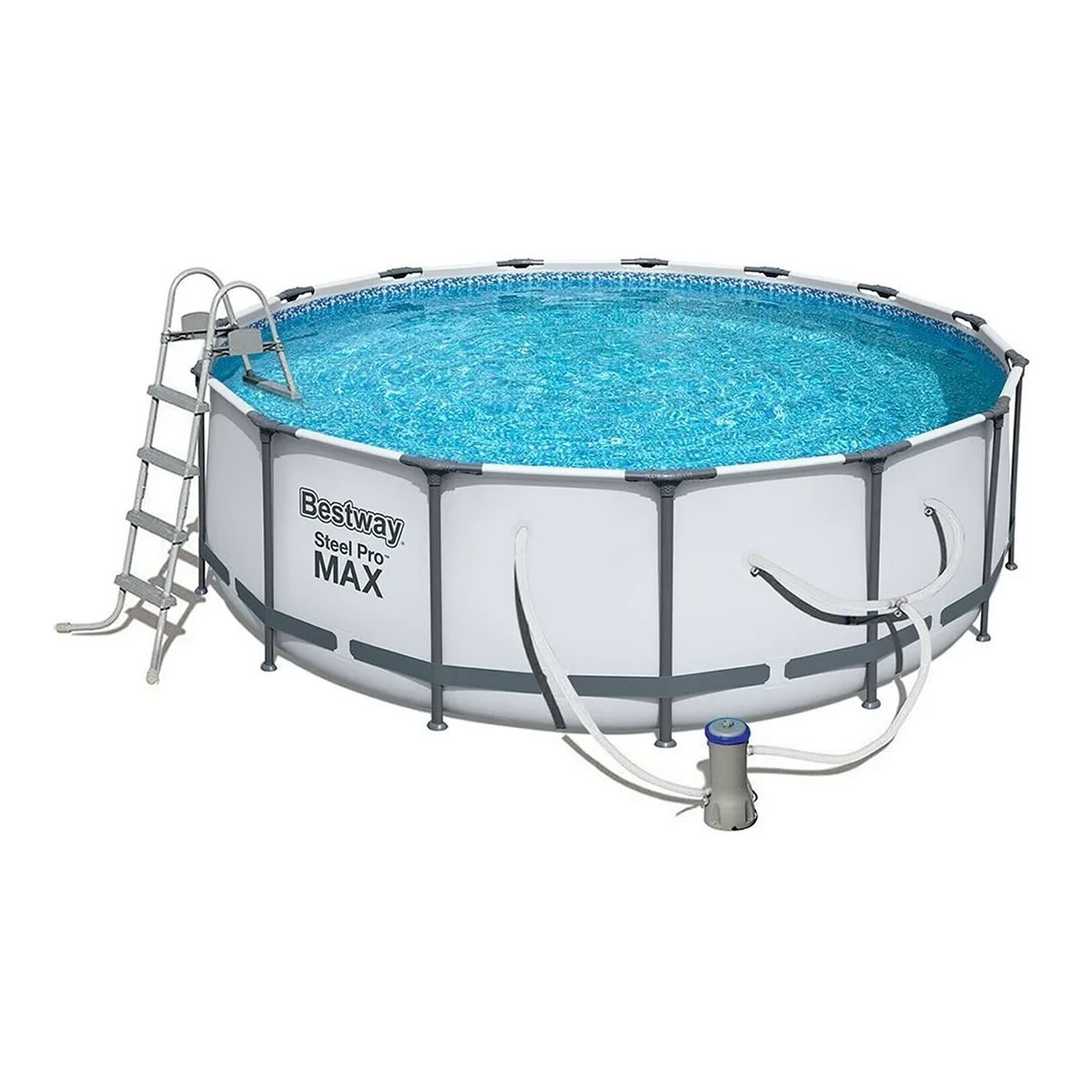 Alberca Redonda 4.5 m Bestway Steel Pro Max 56686 SMS