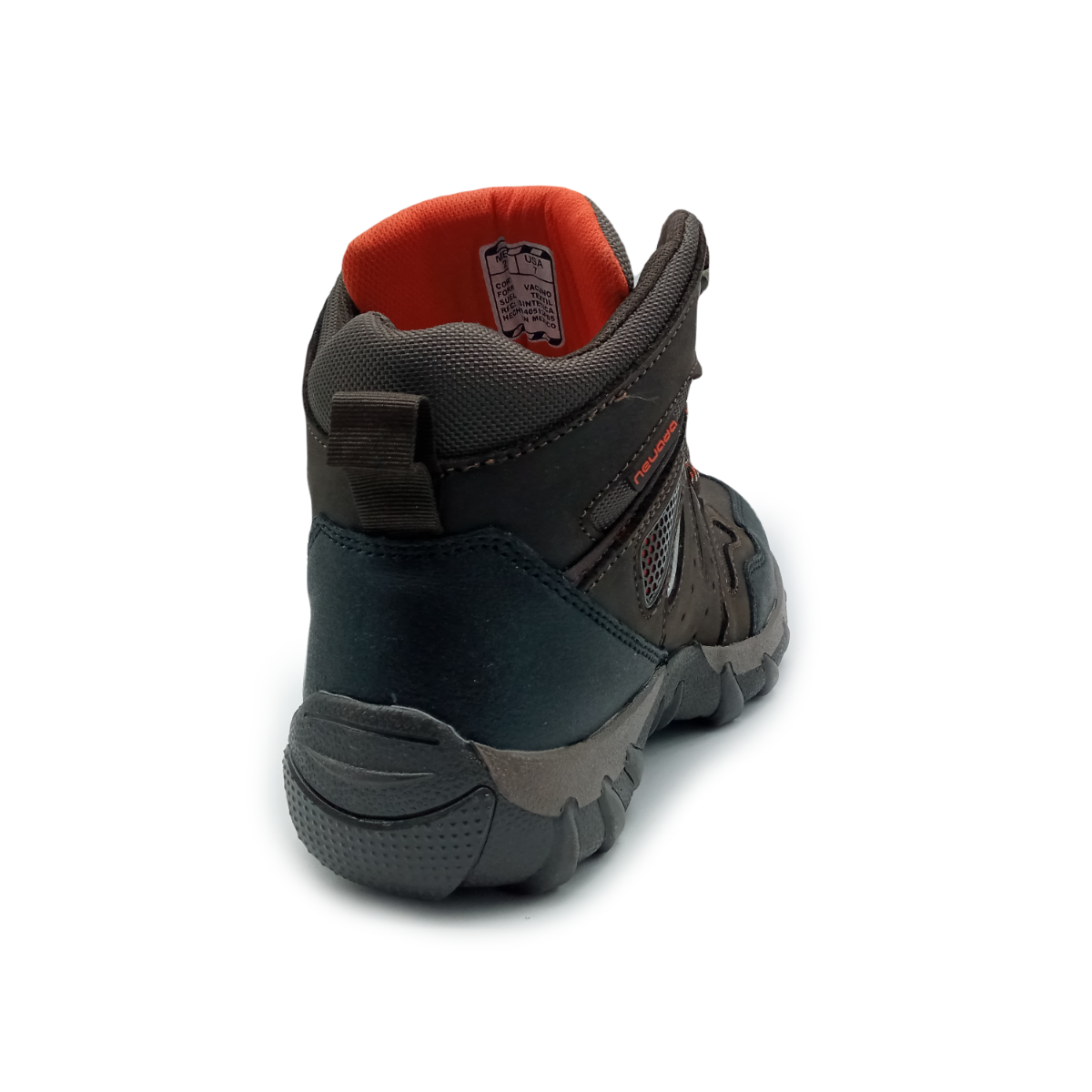 Tenis Bota Hombre Senderismo Casual Piel Marca Nevada 10351